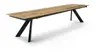 Esstisch - ausziehbar, LB ca. 190x100 cm, Wildeiche Furnier
