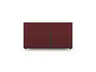 Kommode Loretto - BHT ca. 127x70x51 cm, Lack matt, Bordeaux