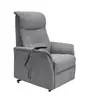 TV-Sessel MARCIO - Aufstehhilfe, Relaxfunktion, Stoff, Hellgrau