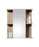 Spiegelschrank- B ca. 60 cm, Vintage Holz, Spiegel