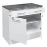Unterschrank- B ca. 100 cm, Weiß, Matt