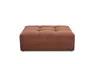 Hocker JANNI - Stoff, Rost