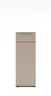 Büroschrank - B ca. 40 cm, Riva Eiche Nachbildung, Kaschmir