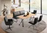 Polsterbank - B ca. 198 cm, 3-Sitzer, Leder, Lava