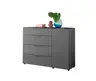 Sideboard- B ca. 135 cm, Anthrazit
