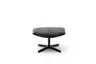 Hocker Helge - Stoff, Dunkelgrau