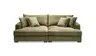 Megasofa - 2,5-Sitzer, Stoff, Olive