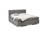 Boxspringbett SIRKO- Liegefläche ca. 180x200 cm, Stoff, Grau