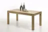 Esstisch - ausziehbar, LB ca. 160x90 cm, Eiche teilmassiv