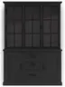 Buffetschrank Litchfield Metal - Graphit, Non-Antique / Metal, Black