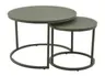 Couchtisch - 2er Set, Grün