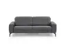 Sofa - 3-Sitzer, Kopfteil verstellbar, Stoff, Graphit
