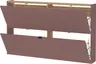 Schuhschrank GIANNA - B ca. 140 cm, Toffee, Navarra Eiche Nachbildung