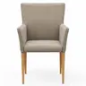 Armlehnstuhl Cosyra - Stoff, Beige