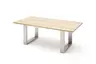 Esstisch - LB ca. 200x100 cm, Balkeneiche massiv
