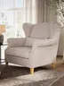 Sessel Mapleton - Stoff, Creme