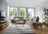 Couchtisch Farmingdale - LBH ca. 85x85x52 cm, Eiche massiv, legno
