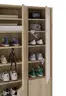 Schuhschrank FAID- B ca. 109 cm, Eiche Dekor