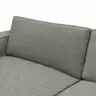Sofa Lilaia - 1,5-Sitzer XL mit 1,5-Sitzer XL Tief, Stoff, Olivgrün