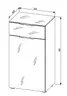 Garderobe - inkl. Sitzkissen, Weiß