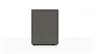 Kommode Loretto - BHT ca. 135x70x53 cm, Lack matt, Anthrazit