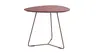 Ecktisch Fano - LBH ca. 59x50x50 cm, Fenix, Bordeaux