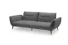 Megasofa PAYTON - 3-Sitzer, Stoff, Graphit
