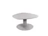Couchtisch - höhenverstellbar, Durchmesser ca. 80 cm, Steingrau 