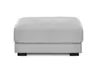 Hocker - Stoff, Silbergrau
