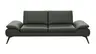 Sofa Collina - 3-Sitzer, Leder, Schlammgrün