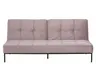 Schlafsofa - Stoff, Rosé