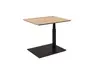 Couchtisch - höhenverstellbar, LBH. ca. 70x60x47-65 cm, Wildeiche