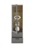 Vitrine - mit Beleuchtung, B ca. 60 cm, Grau, Artisan Eiche Nachbildung