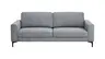 Sofa Oviedo - 3-Sitzer, Stoff, Grau