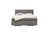 Boxspringbett SIRKO- Liegefläche ca. 180x200 cm, Stoff, Grau