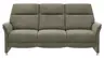 Sofa Bogota - 3-Sitzer, Stoff, Schlammgrün