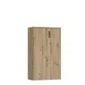 Schuhschrank FINLEI - B. ca. 70 cm, Eiche Dekor