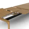 Esstisch 3400 - ausziehbar, LB ca. 220x100cm, Asteiche massiv
