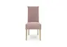 Stuhl SITTING TOGETHER_K- Stoff, Rosa, Eiche Natur