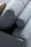 Ecksofa Cuneo - Ecke links mit 2,5-Sitzer, Stoff, Hellblau