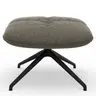 Hocker Unn - Stoff, Taupe