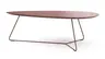 Couchtisch Fano - LBH ca. 121x75x38 cn, Fenix, Bordeaux