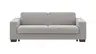 Sofa Nuoro - 3-Sitzer inkl. Schlaffunktion, Stoff, Grau