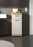 Standschrank - B ca. 37 cm, Evoke Eiche Nachbildung, Kaschmir
