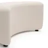 Anstellhocker Karasu - Stoff, Creme