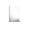 Spiegel - LB ca. 60x79 cm, Rauchsilber