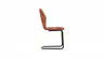 Freischwinger Pinto - Stoff, Orange