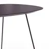 Ecktisch Fano - LBH ca. 59x50x55 cm, Fenix, Aubergine
