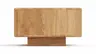 Couchtisch Hillsboro - LBH ca. 110x70x39,4 cm, Wildeiche natur, geölt