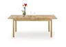 Esstisch- LB ca. 160-200x80 cm, Ausziehbar, Eiche, Massiv, Geölt
